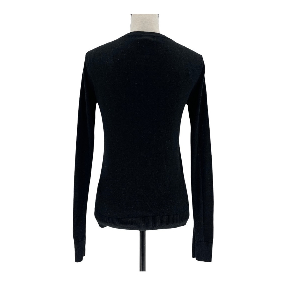 Forever 21 Black V-Neck Cardigan Size S - Picture 4 of 8